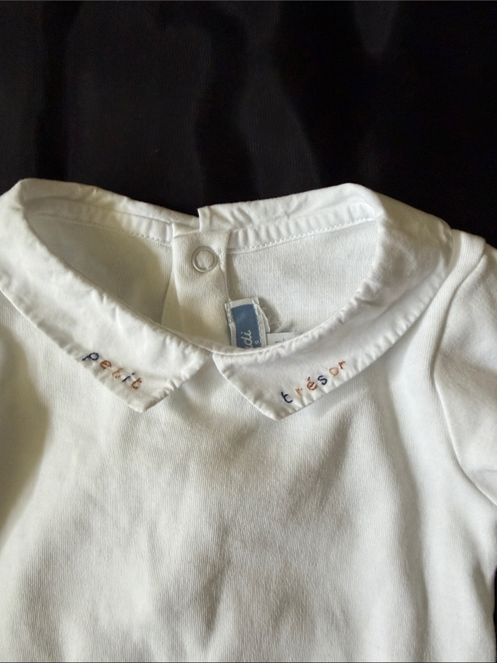 Jacadi Petit Tresor Onesie Size 12 Months